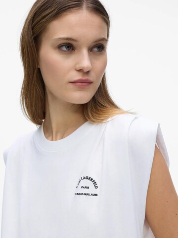 Karl Lagerfeld Shirt 'Rue St-Guillaume' in Wit