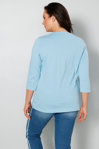 MIAMODA Shirt in Blue
