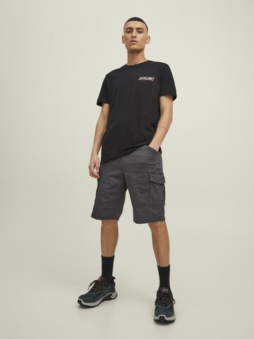JACK & JONES Regular Cargo Pants 'JPSTDex' in Grey