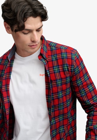 Regular fit Camicia di Superdry & Co in rosso