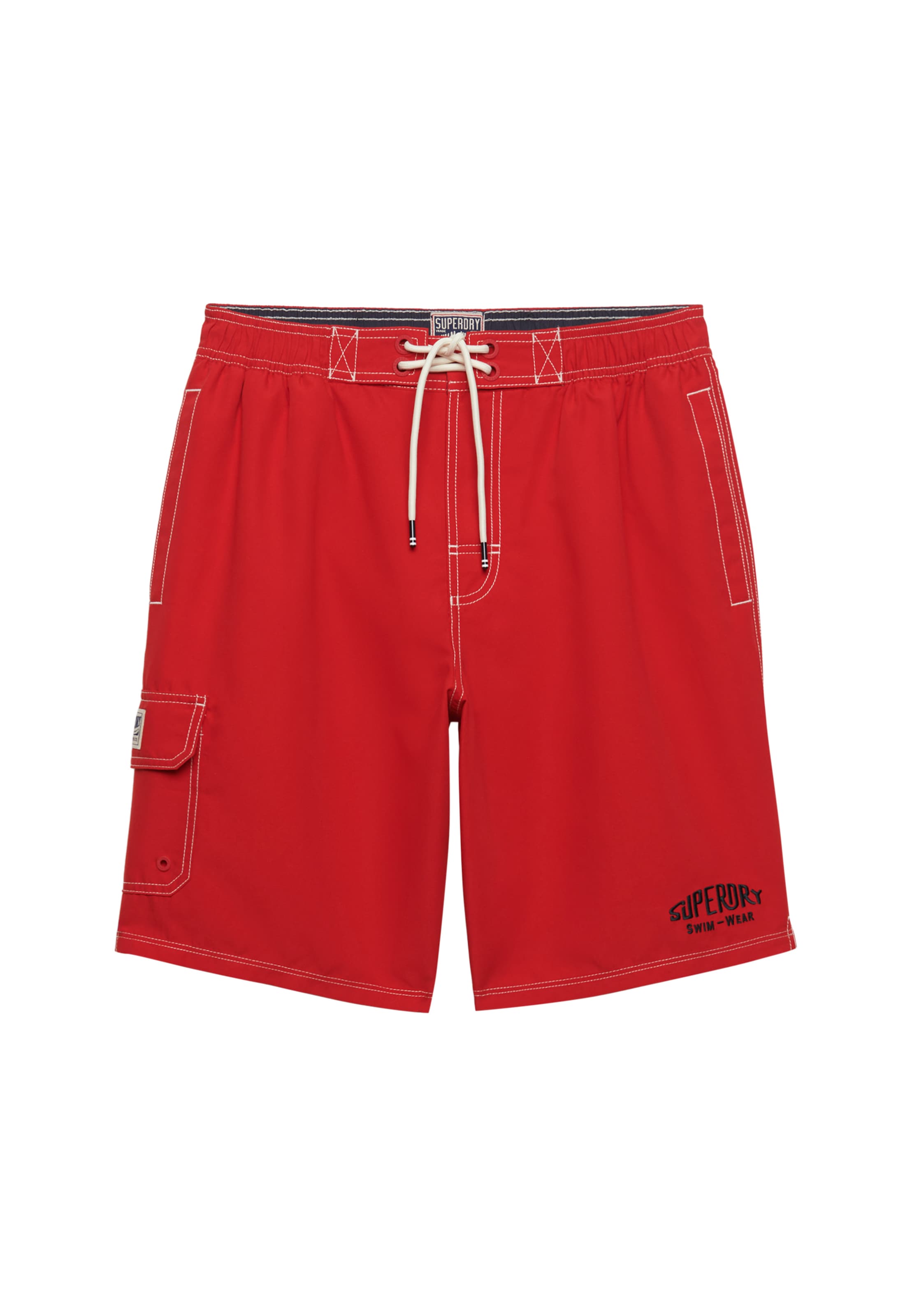 Superdry & Co Boardshorts in rot, Produktansicht