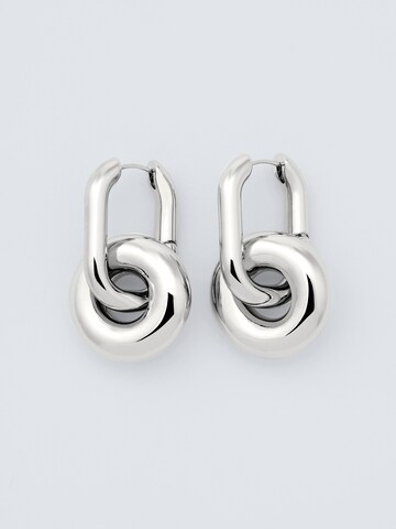 Boucles d'oreilles 'Sally' LeGer by Lena Gercke en argent : devant