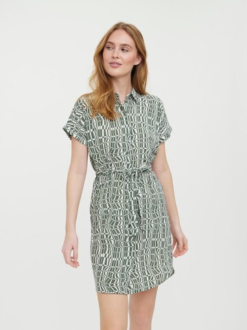 VERO MODA Kleid 'Sasha' in Grün: Vorderseite