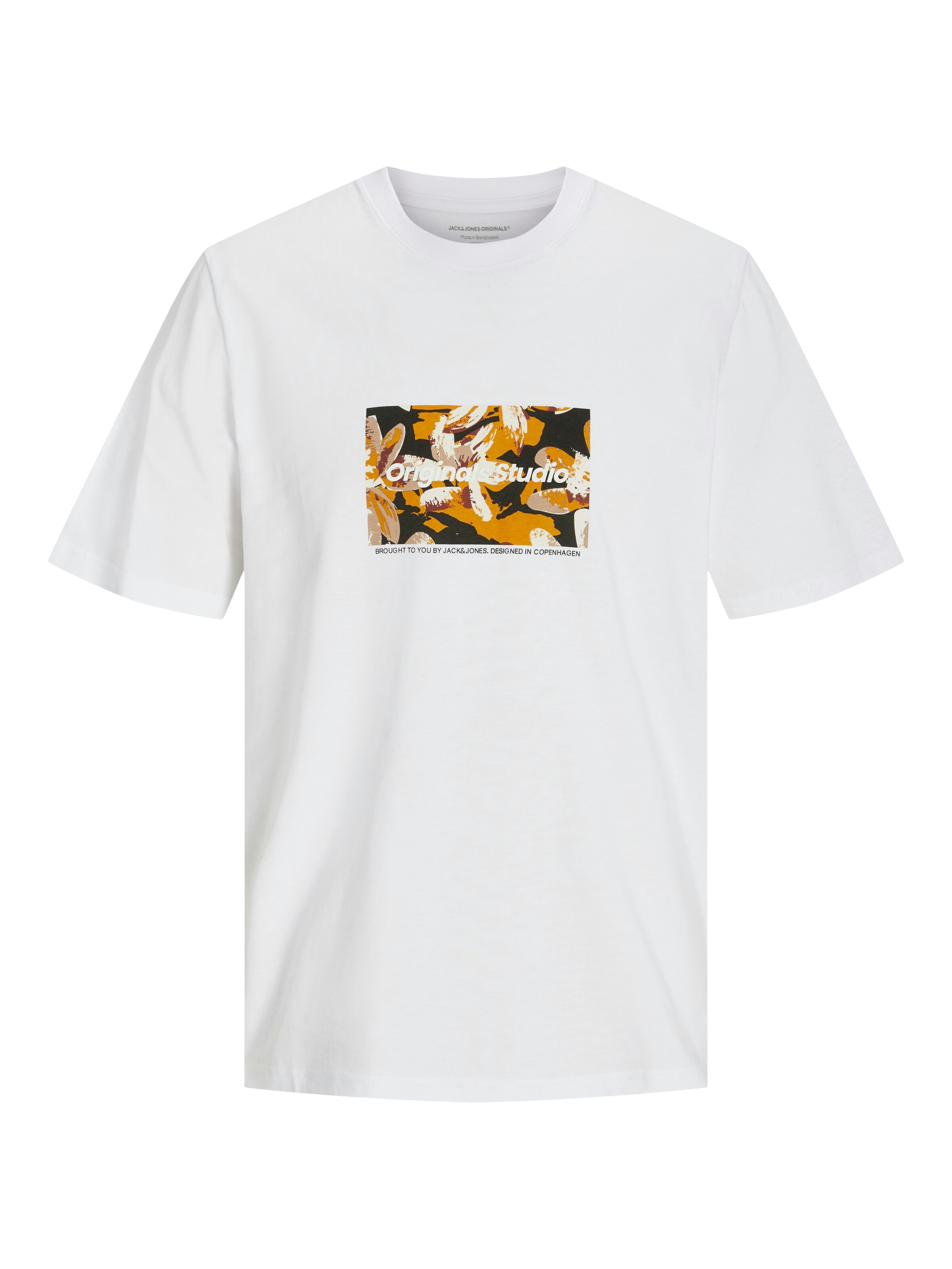 zils JACK & JONES T-Krekls 'JORVESTERBRO NEWTON'