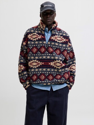 JACK & JONES Tröja 'JOREDDIE' i blå: framsida