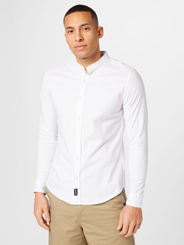 HOLLISTER - Regular Fit Camisa em branco: frente