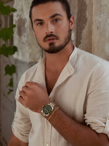 Lucardi Analog watch 'Statement' in Gold: front