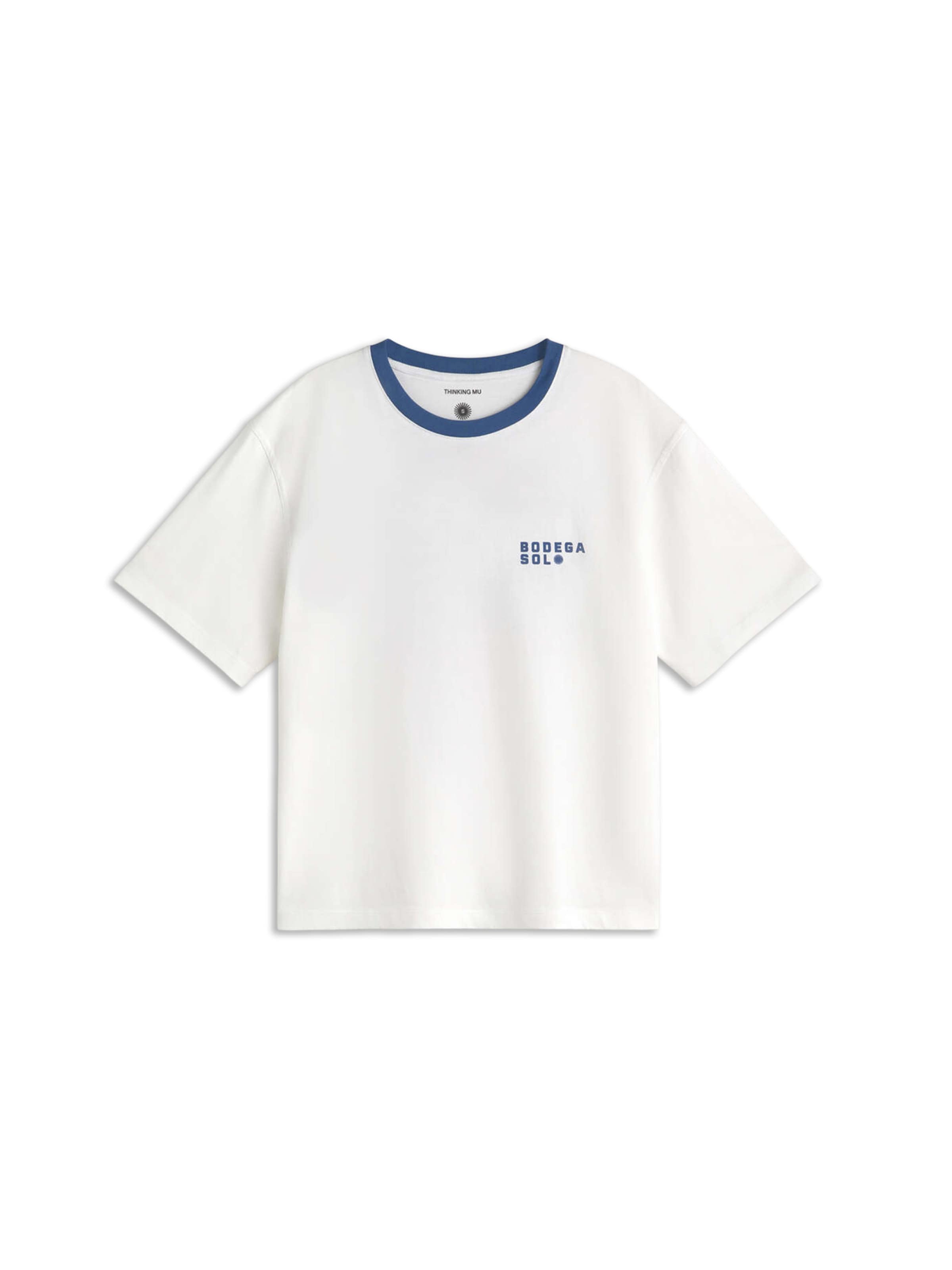 T-shirt 'Lucia' Thinking MU en blanc : devant