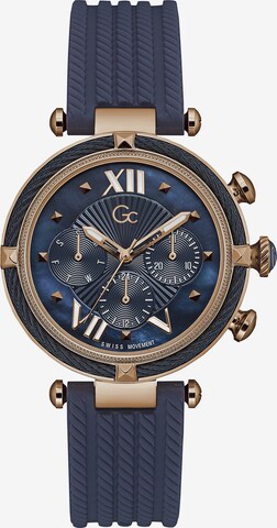 Gc Analog Watch 'Gc CableChic' in Blue: front