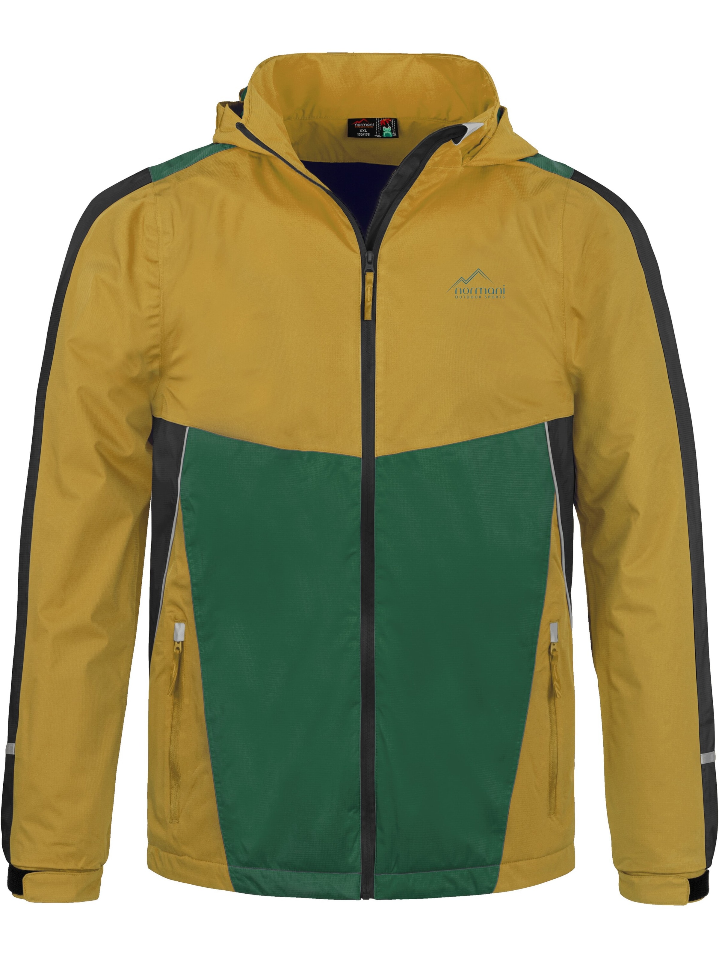 normani Outdoor jacket 'Wasilla' in Yellow: front