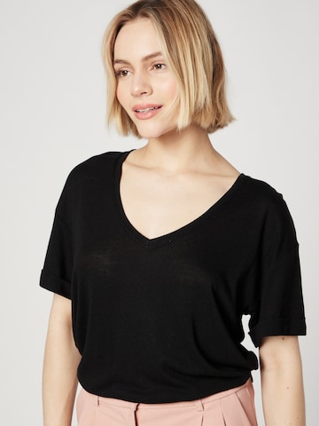 Guido Maria Kretschmer Women - Camiseta 'Elanor' en negro