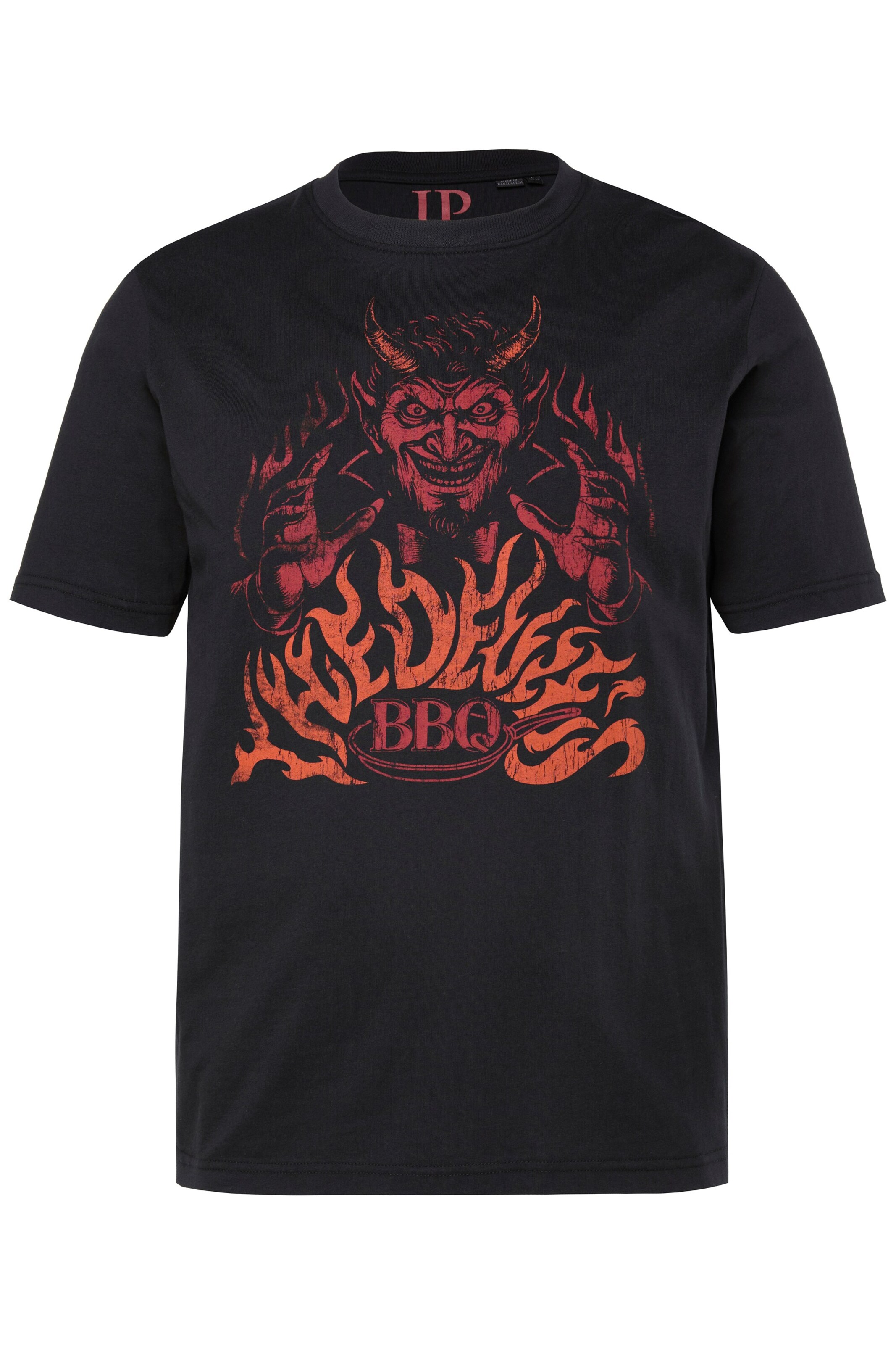 JP1880 T-Shirt in Schwarz: Vorderseite