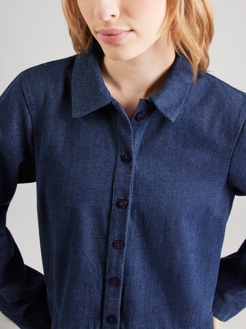 Robe-chemise 'PCJINA' PIECES en bleu