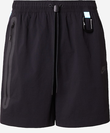 Nike Sportswear Regular Housut värissä musta: etupuoli