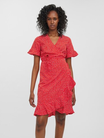 VERO MODA Jurk 'Henna' in Rood: voorkant