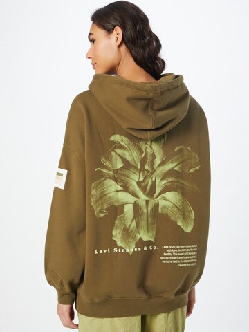 LEVI'S ® Sweatshirt 'Levi's® Women's Oron Hoodie' in Grün
