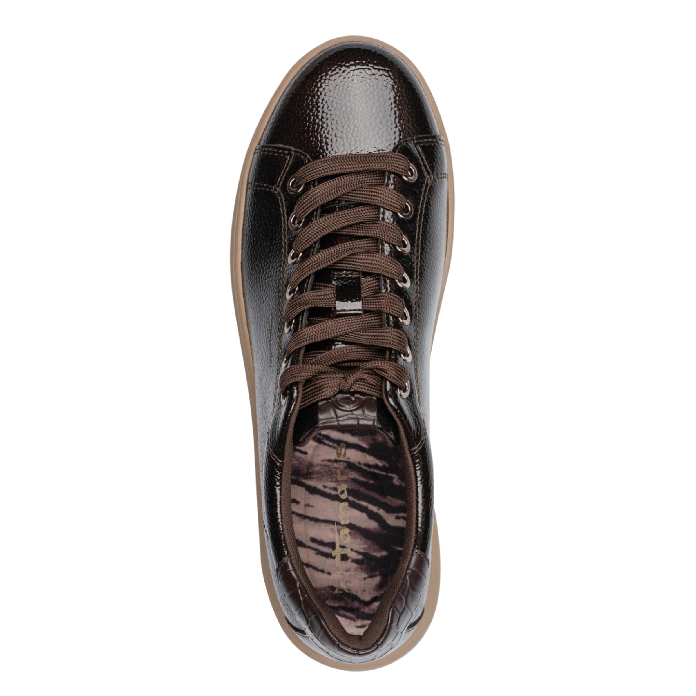 Baskets basses Tamaris en marron