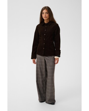 CULTURE - Blusa 'Betonia Rhaena' en marrón