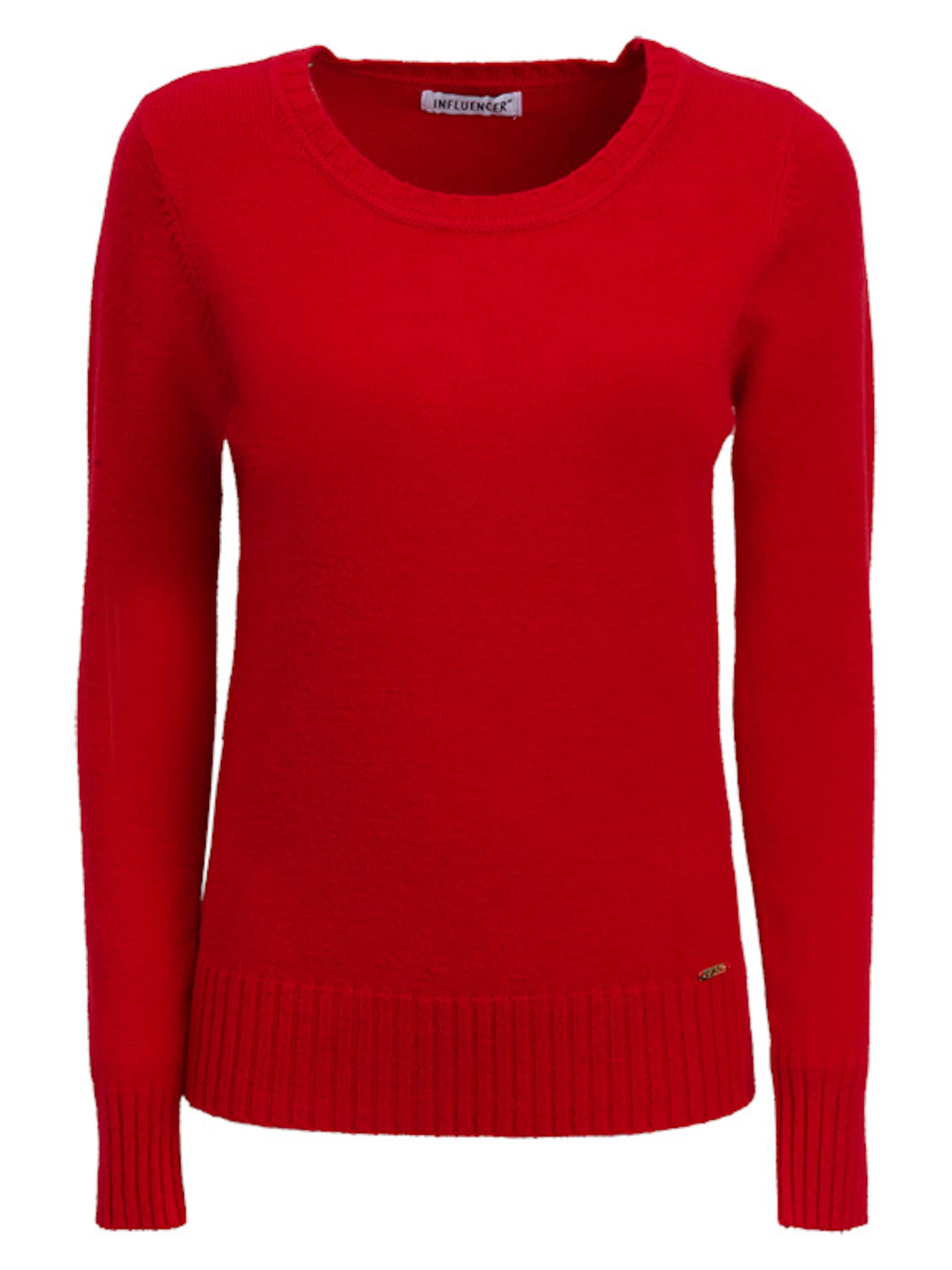 Influencer Sveter - Červená: predná strana