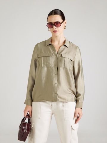 Camicia da donna 'VMCTOMA' di Vero Moda Curve in verde: frontale