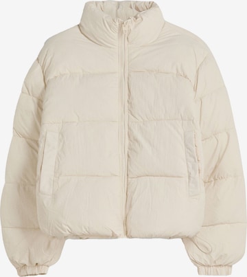 Veste d’hiver Bershka en blanc : devant