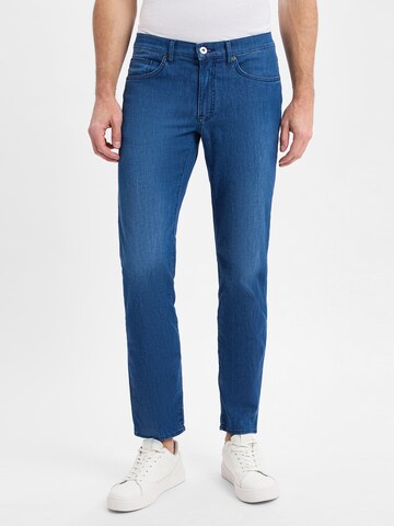 BRAX Regular Broek 'Cadiz' in Blauw: voorkant