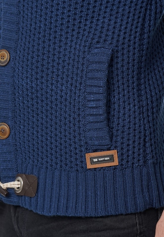 Rusty Neal Knit Cardigan in Blue