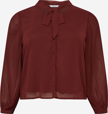 ABOUT YOU Curvy Blouse 'Luzia' in Red: front