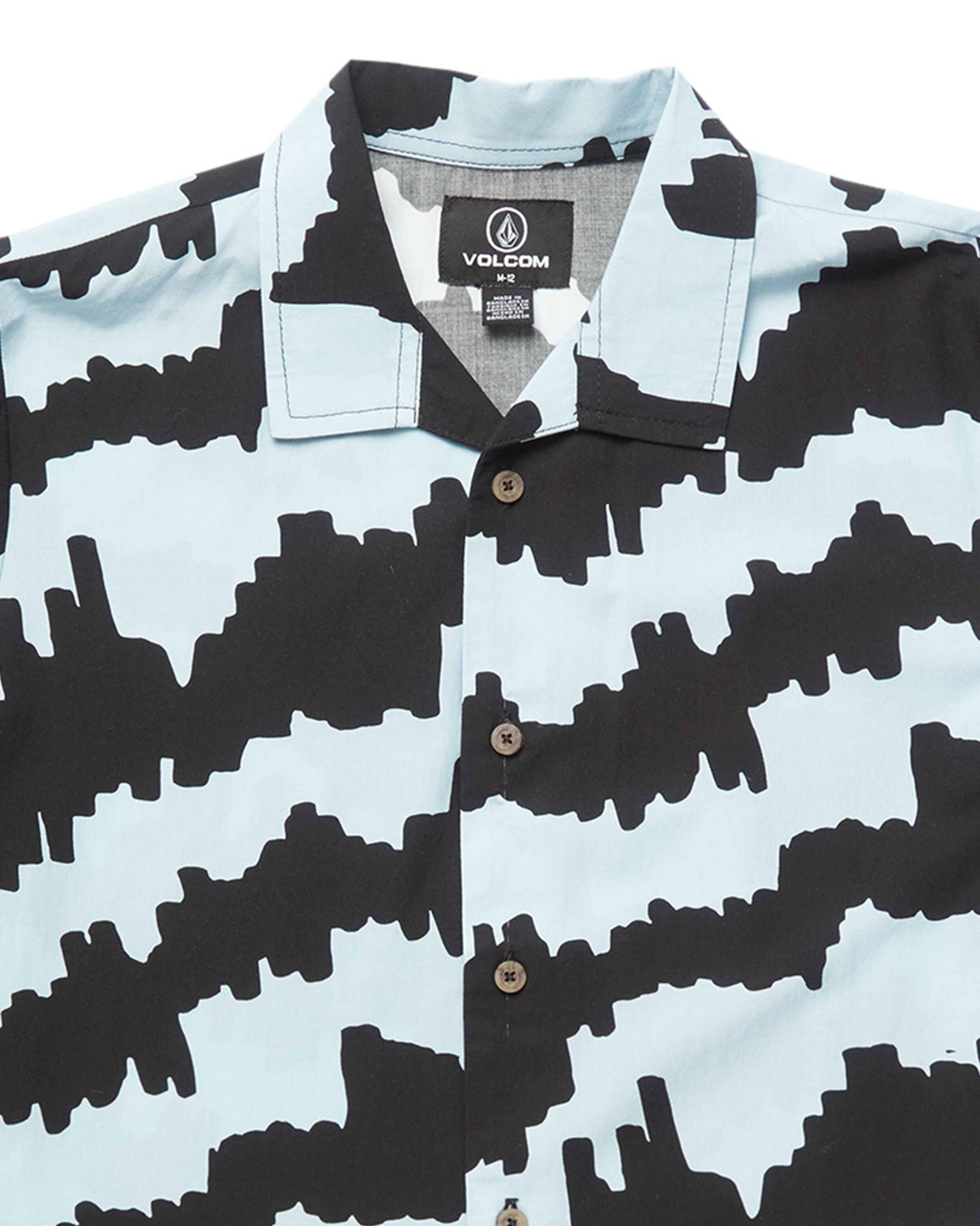 Volcom Regular fit Button Up Shirt 'Cosmic Love' in Blue