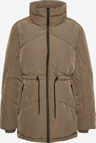 KAREN BY SIMONSEN Between-Seasons Parka 'James' in Green: front