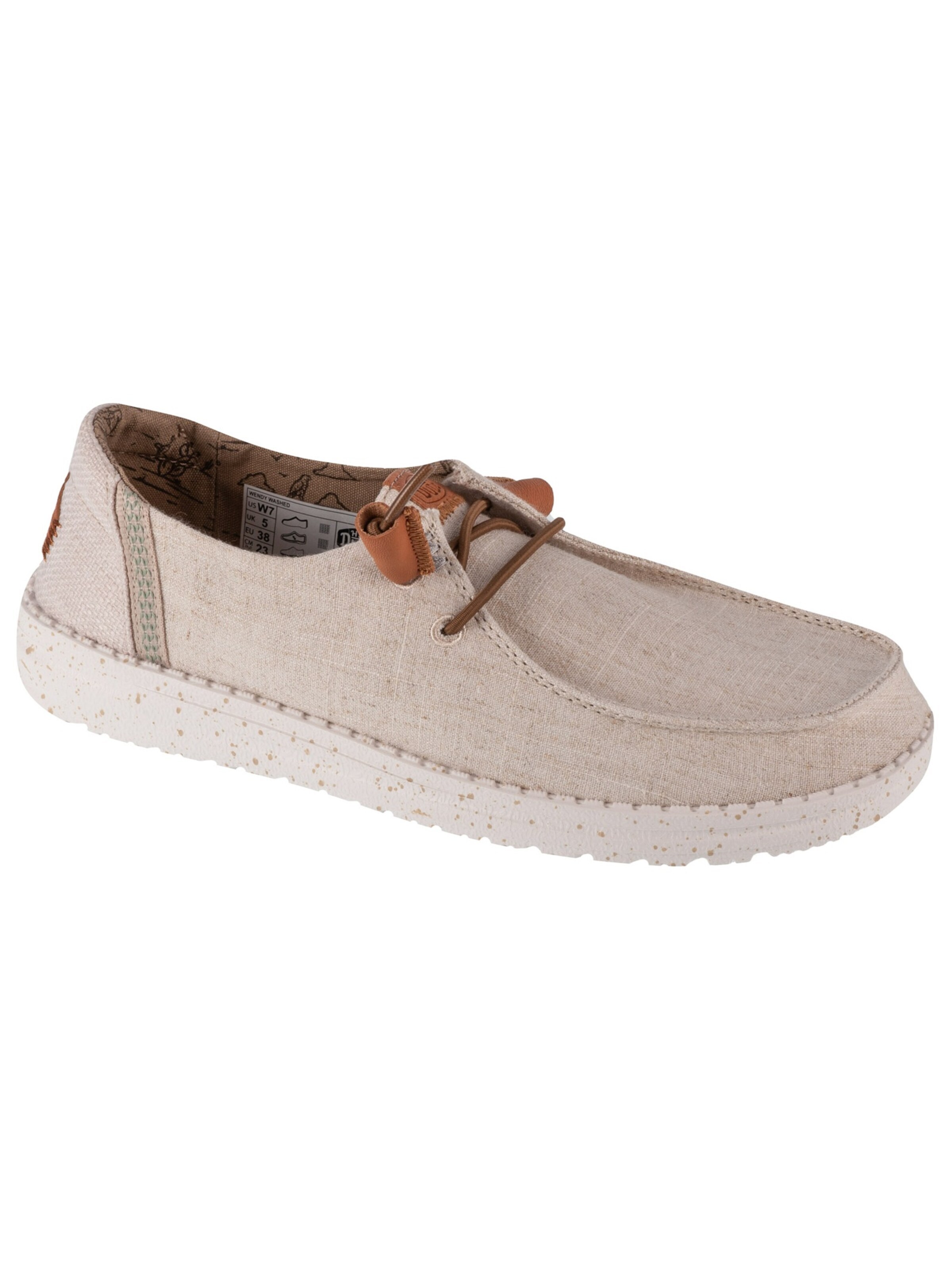 HEY DUDE Mokassin 'Hey Dude Wendy Washed'‌‌ in Beige: Vorderseite