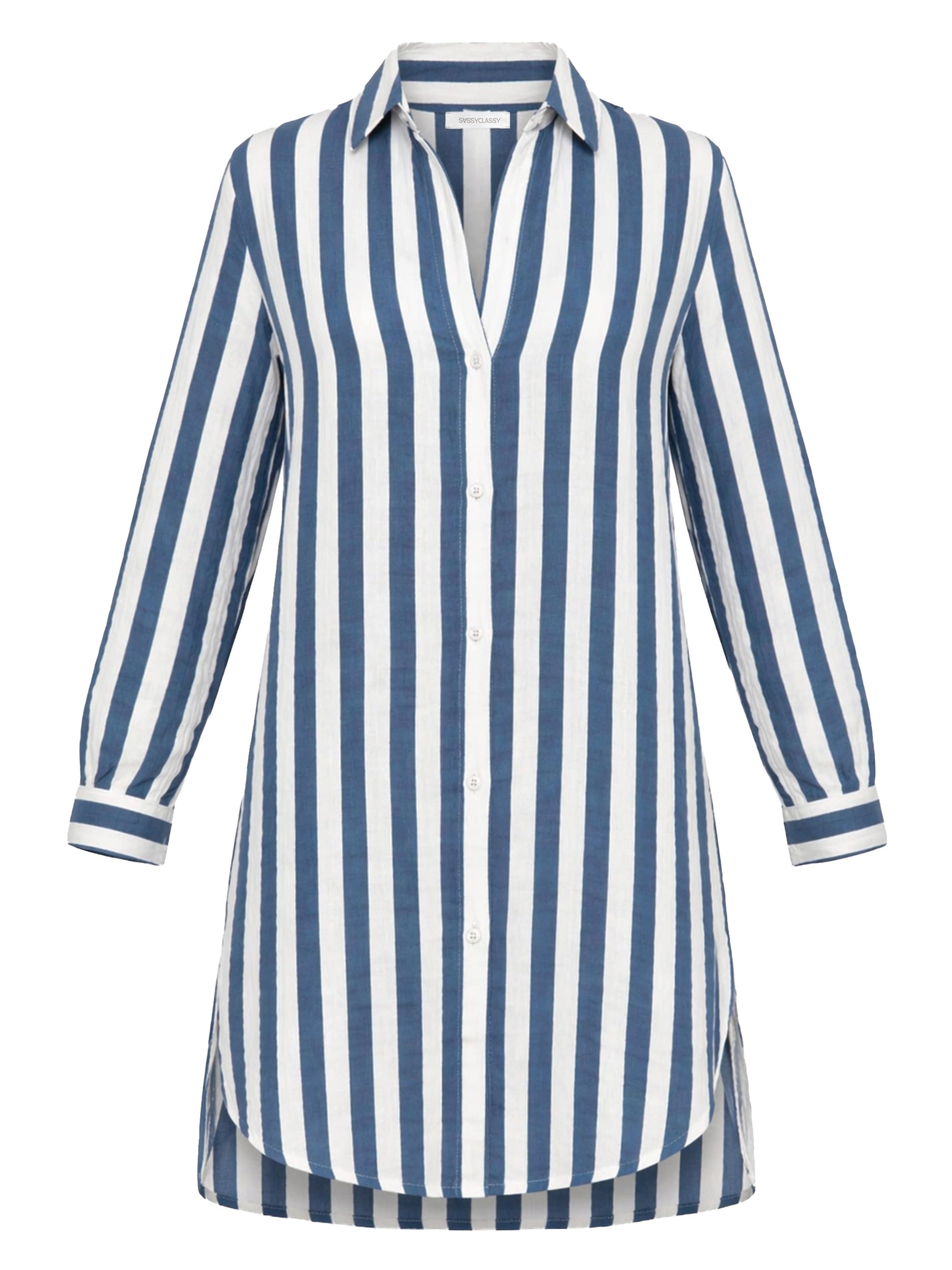SASSYCLASSY Kleid‌‌ in Blau: Vorderseite