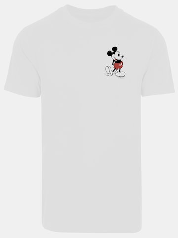 F4NT4STIC T-Shirt 'Disney Micky Maus' in Weiß: predná strana