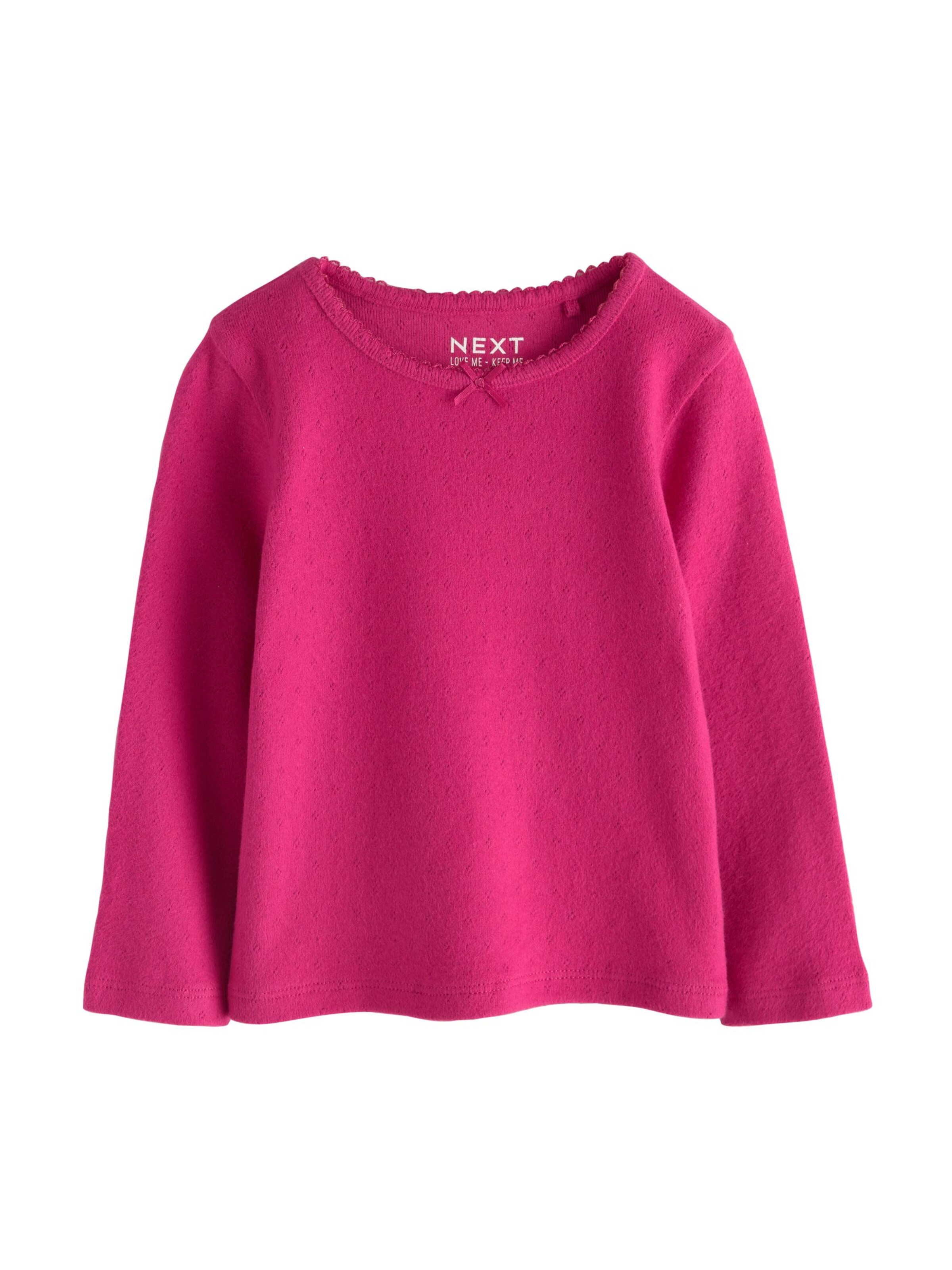 Next Shirt in Roze: voorkant