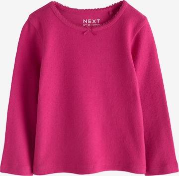 Next Shirt in Pink: Vorderseite