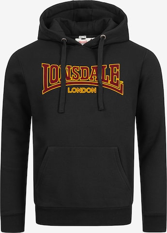 Sweat-shirt LONSDALE en noir : devant