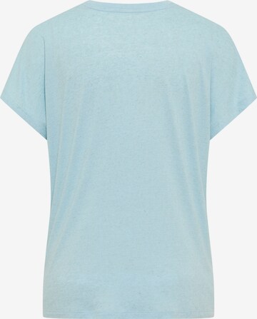 SOMWR Shirt 'IMMERGE' in Blau