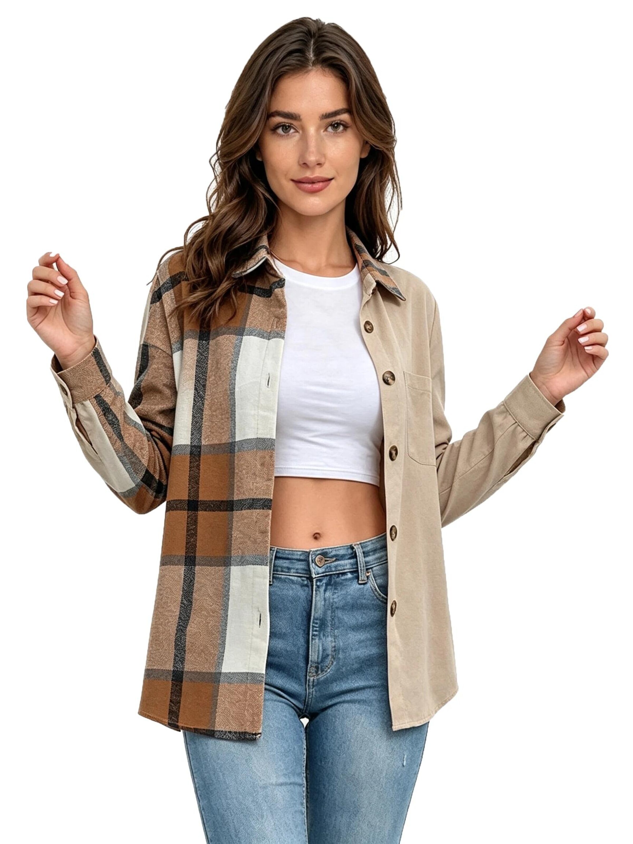 KoJooin Übergangsjacke‌‌‌‌ in S in khaki, Produktansicht