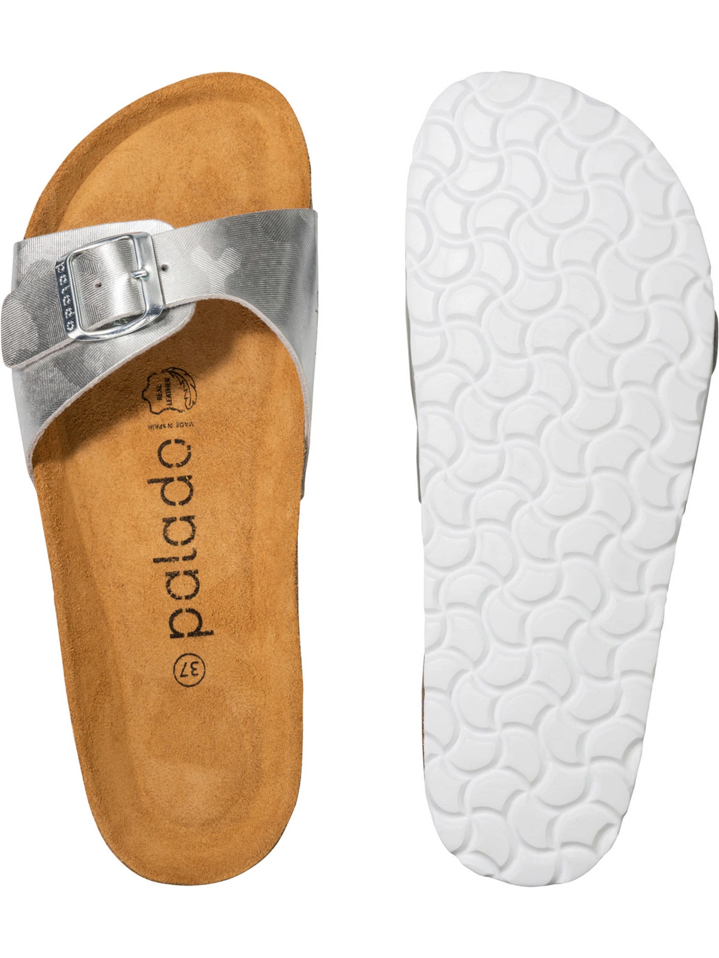 Palado - Zapatos abiertos 'Palado Malta Texas' en plata
