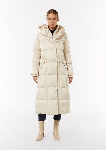 COMMA Wintermantel in Beige: voorkant