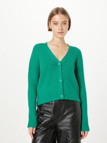 ONLY Knit Cardigan 'KATIA' in Green: front