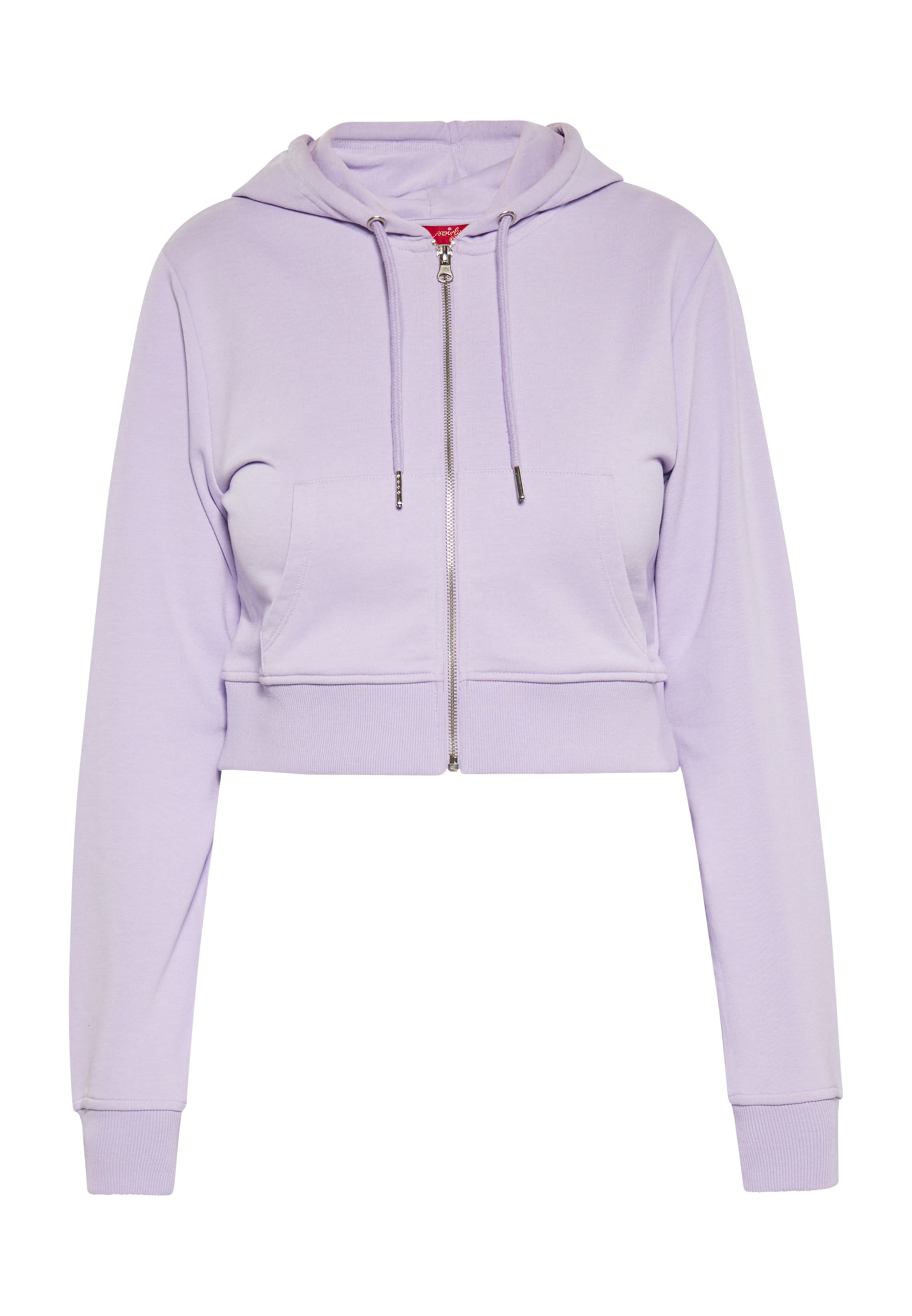 swirly Sweatshirt in Lila: Vorderseite