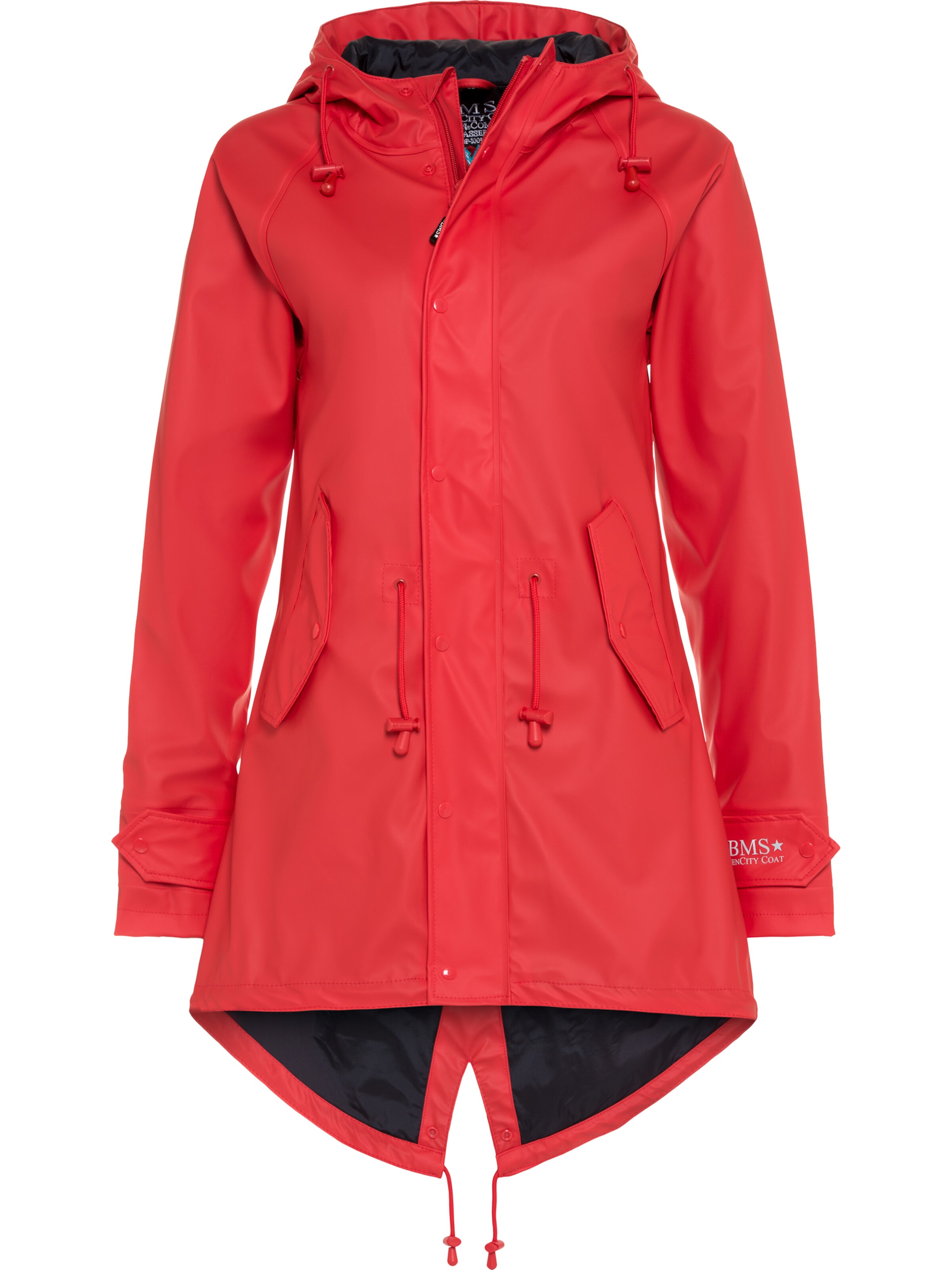 BMS Funktionsmantel 'HafenCity'‌‌‌ in Rot: Vorderseite