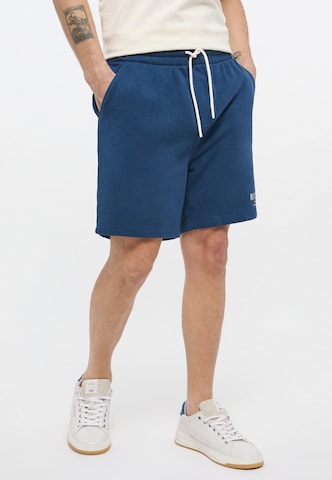 MUSTANG Regular Pants in Blue: front