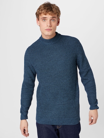 GARCIA Sweater in Blue: front