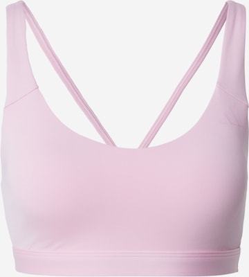 ADIDAS PERFORMANCE Bustier Sportmelltartók 'ALL ME ESS' - rózsaszín: elől