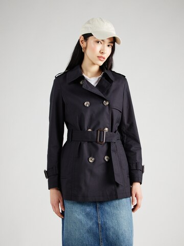 ESPRIT Between-Seasons Coat in Black: front