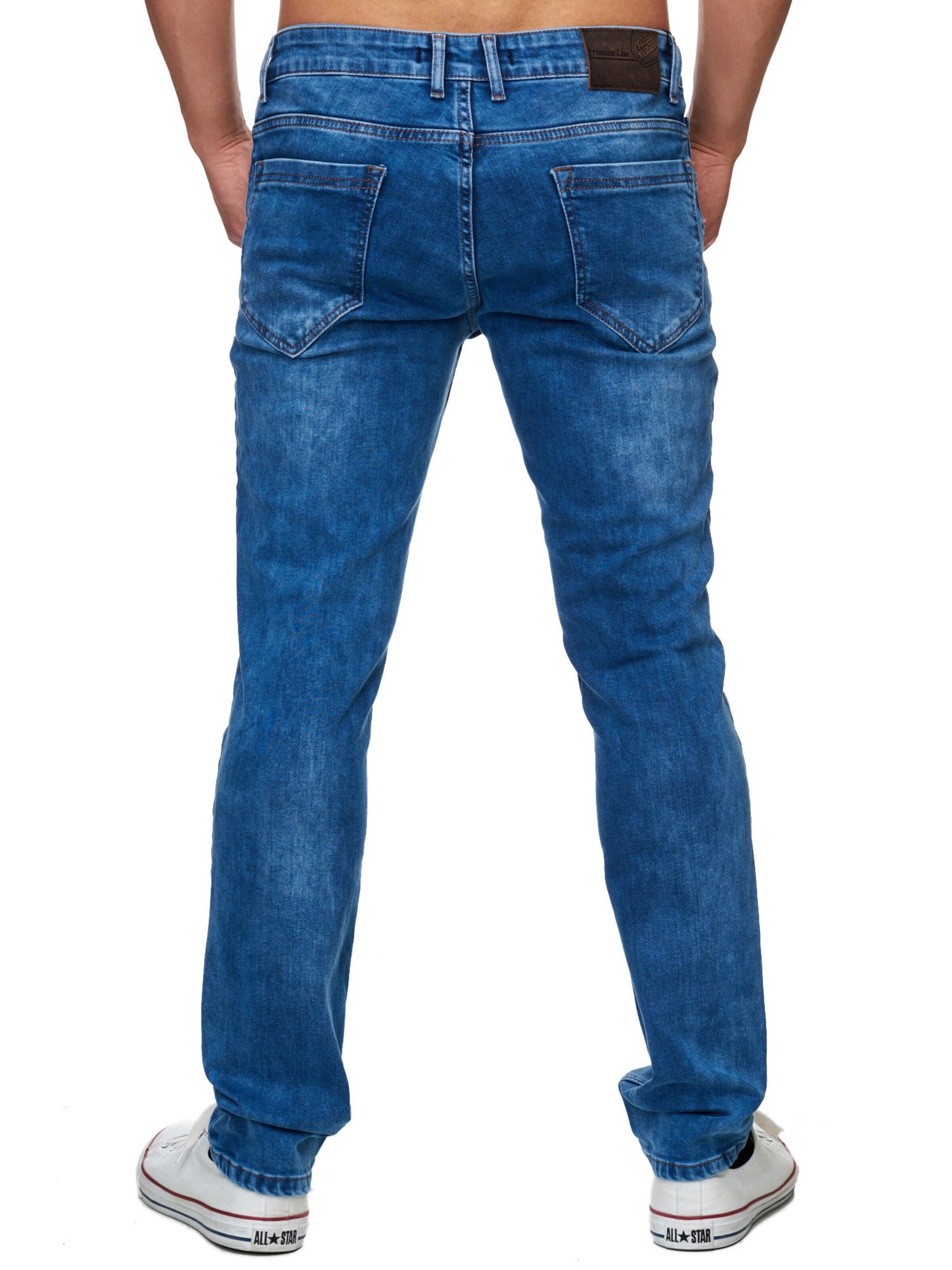 Coupe slim Jean '16533' Tazzio en bleu