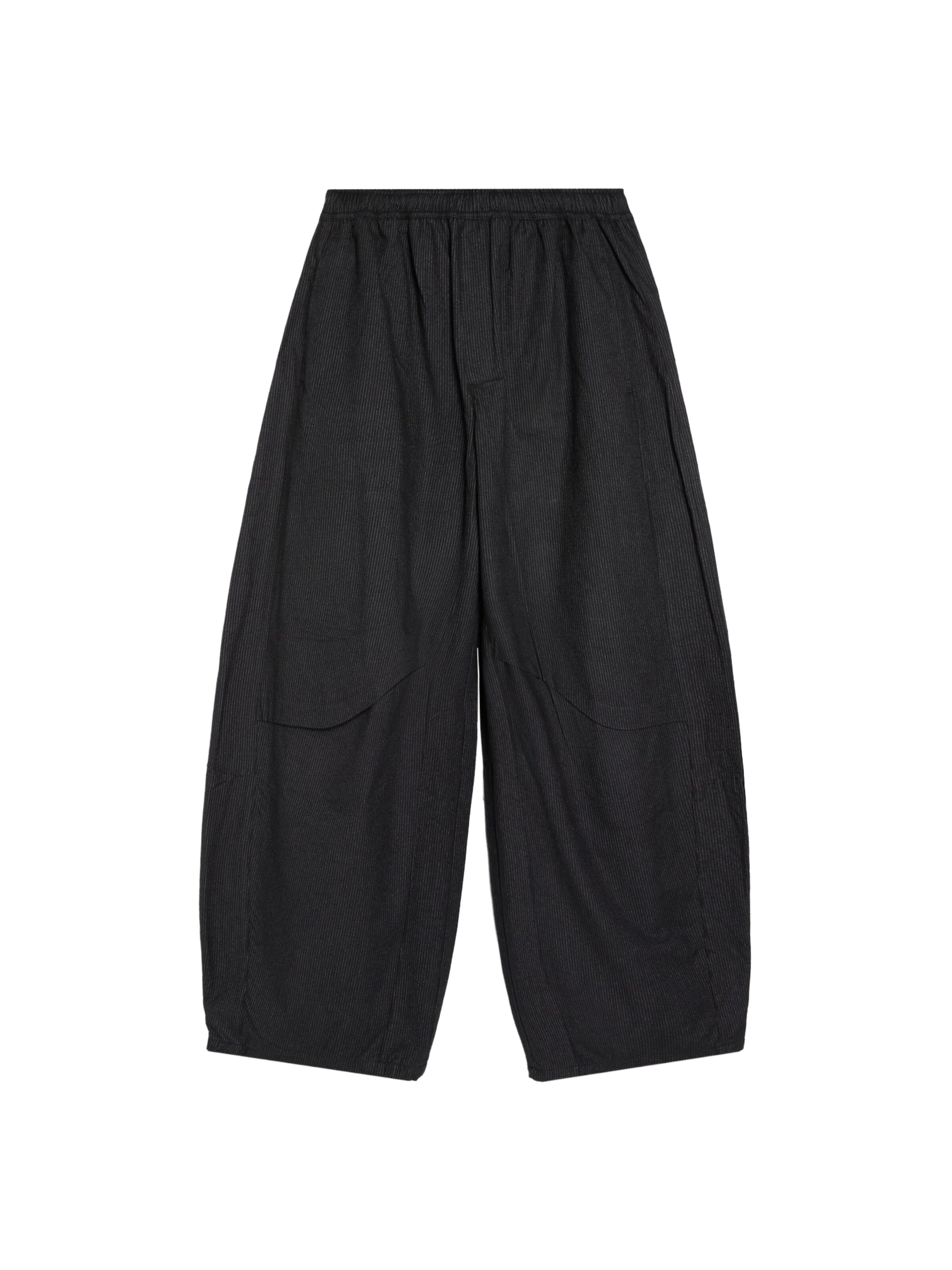 Bershka Pantalon en 34 en gris / noir, Vue avec produit