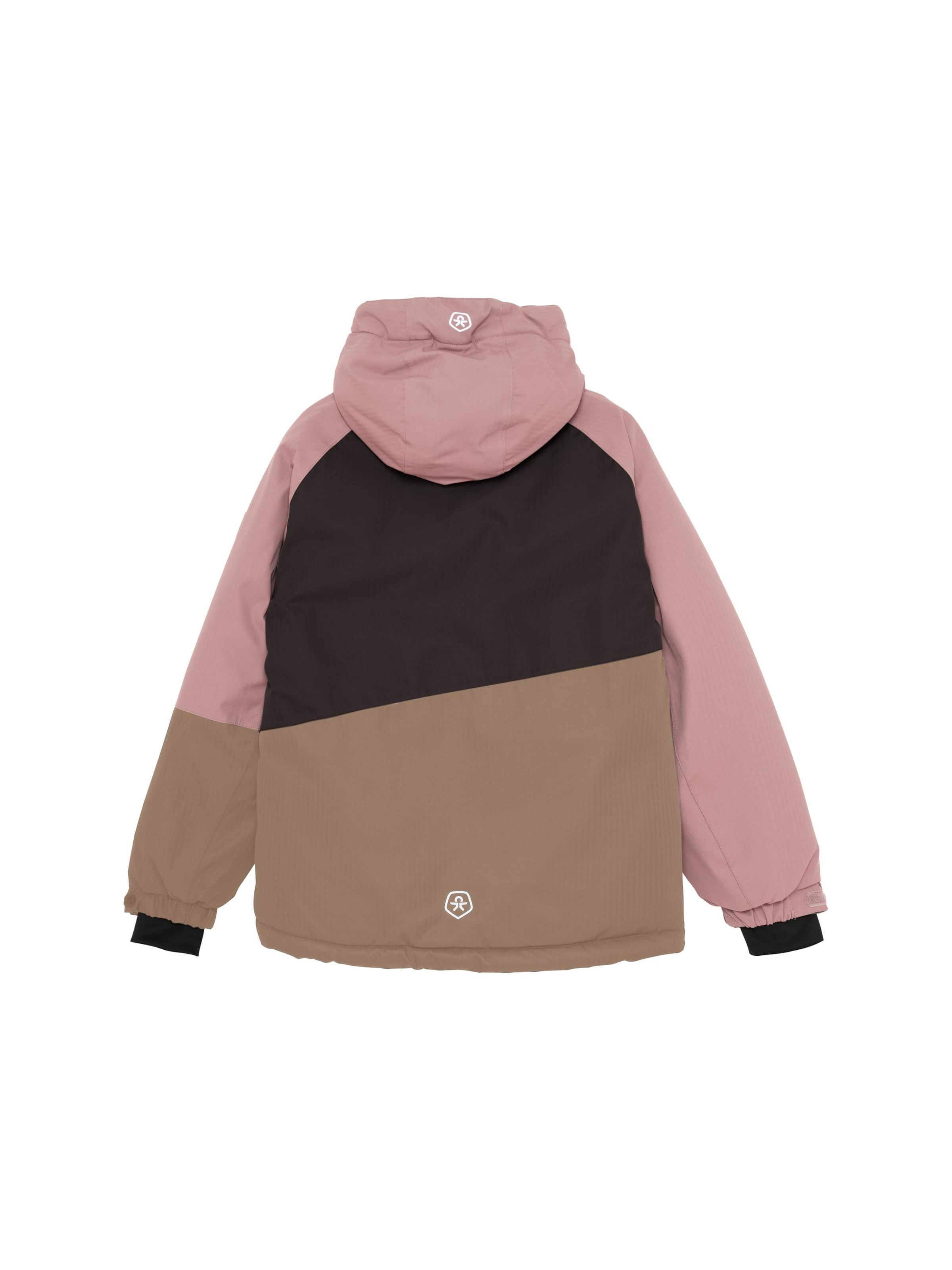 COLOR KIDS Winter Jacket ' COSki Jacket - Colorblock ' in Beige